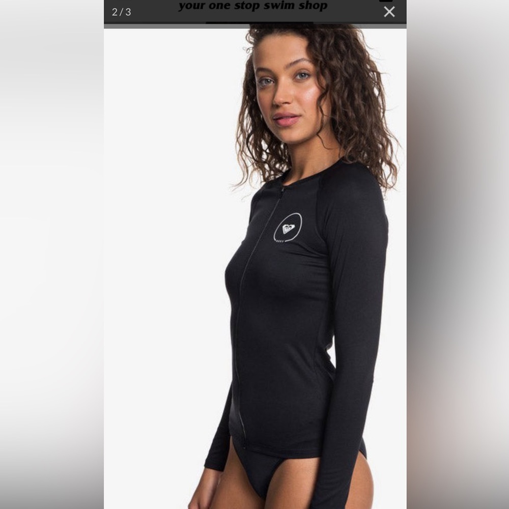 EUC Roxy Essentials long sleeve zip - Picture 2 of 7